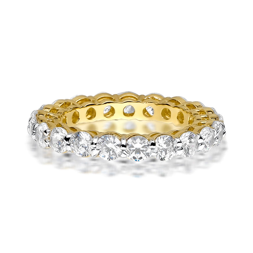 Prsteň W0519 s diamantmi, žlté zlato Au 585/1000 - 1