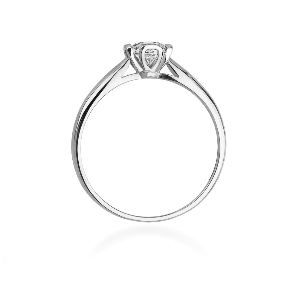 Prsteň W086 Diamant 0,30ct biele zlato Au 585/1000 - 2