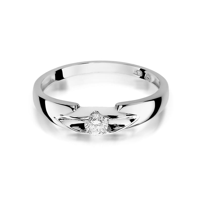 W124 Diamantový prsteň 0,30ct biele zlato Au 585/1000 - 1