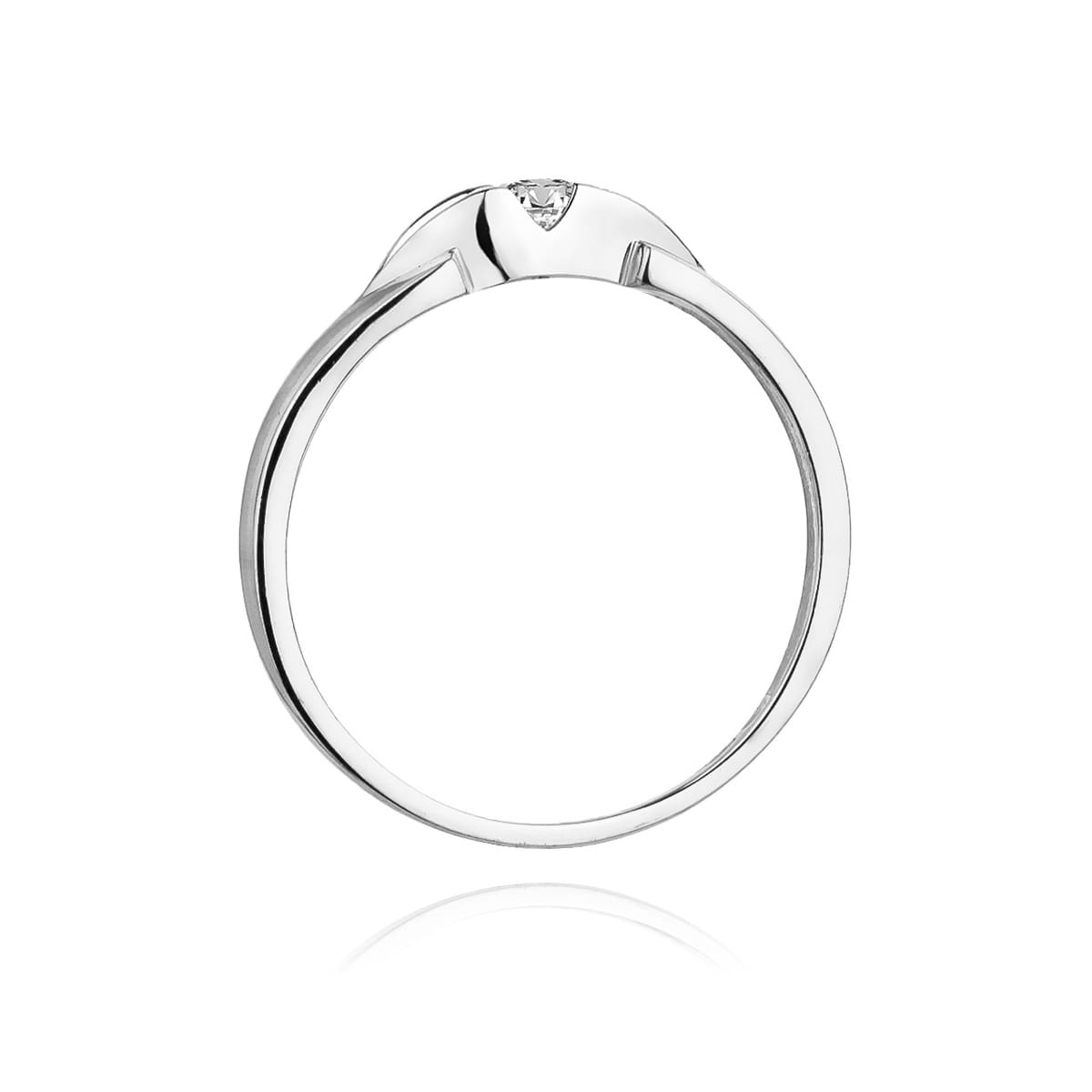 W124 Diamantový prsteň 0,30ct biele zlato Au 585/1000 - 2