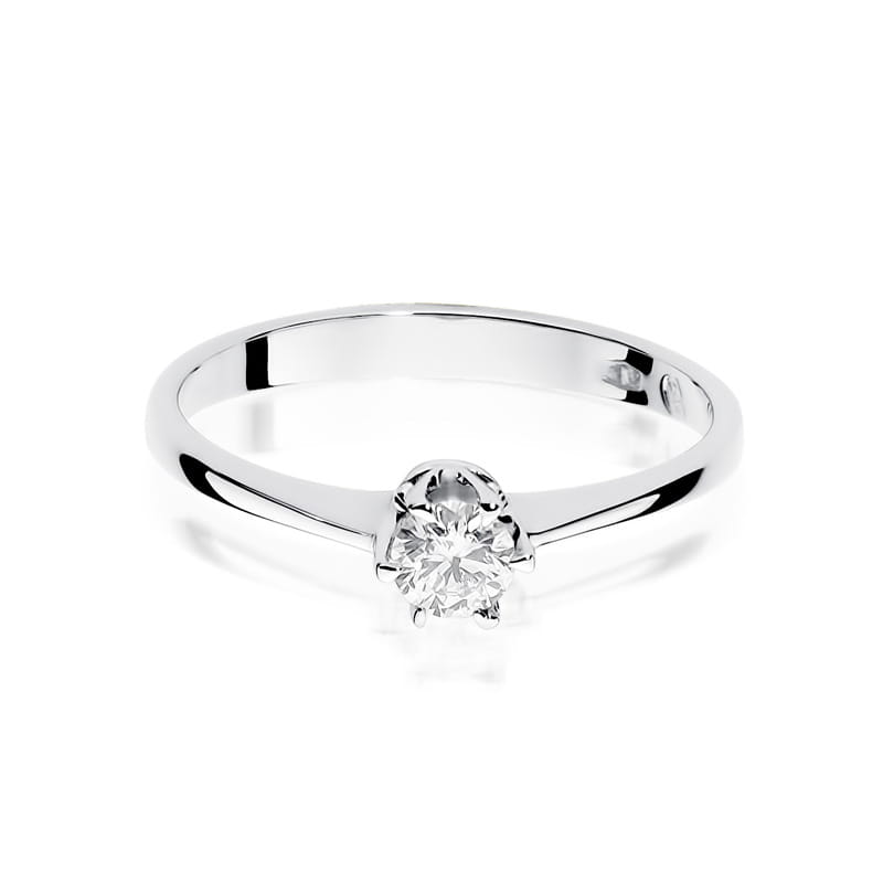 W220 Diamantový prsteň 0,20ct biele zlato Au 585/1000 - 1