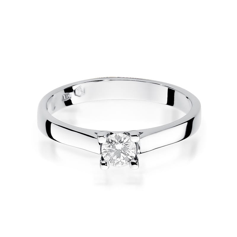 W221B Diamantový prsteň 0,30ct biele zlato Au 585/1000 - 1
