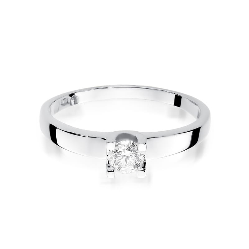 W225B Diamantový prsteň 0,30ct biele zlato Au 585/1000 - 1