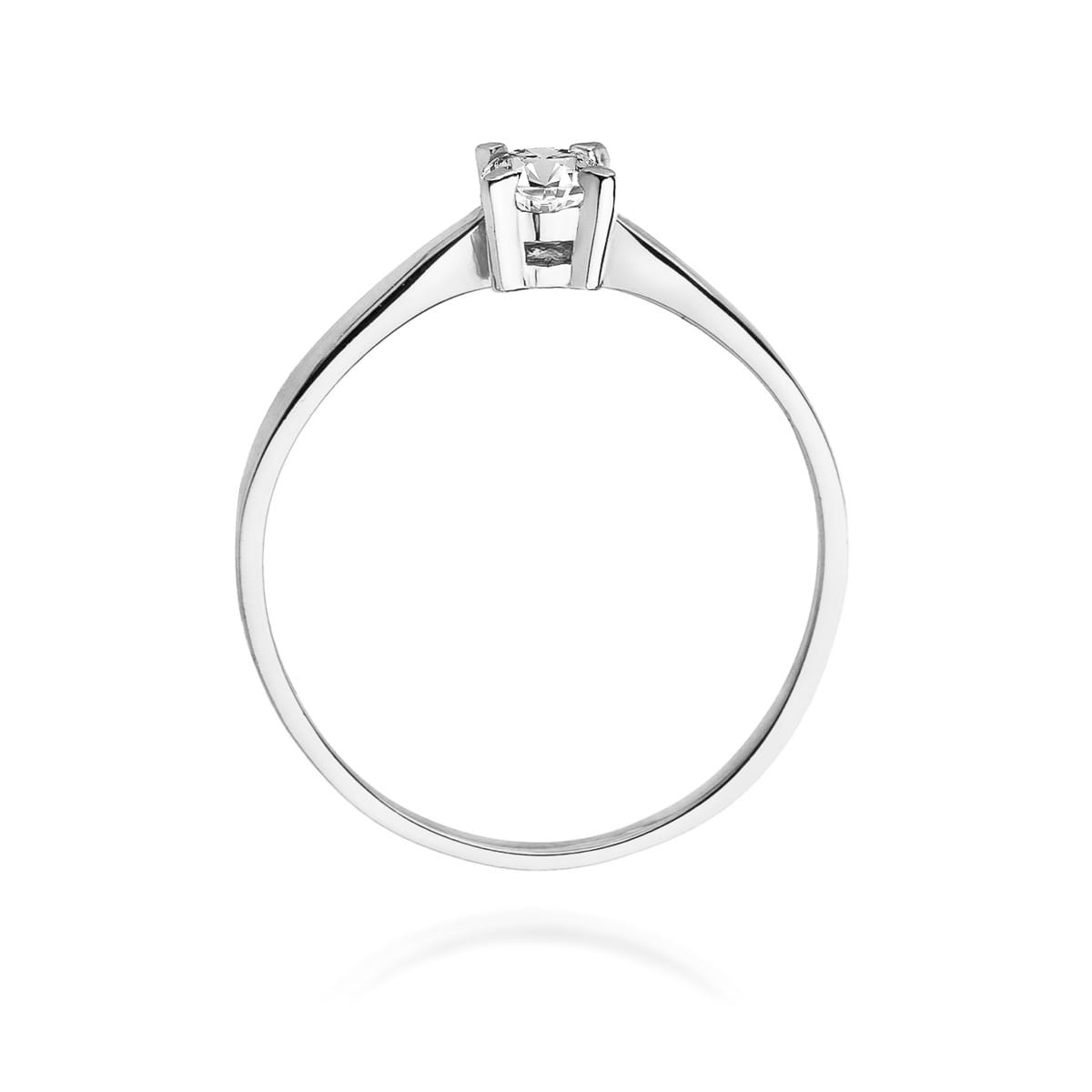 W242 Diamantový prsteň 0,20ct biele zlato Au 585/1000 - 2