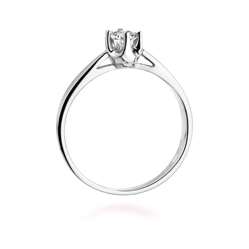 W293 Diamantový prsteň 0,20ct biele zlato Au 585/1000 - 2