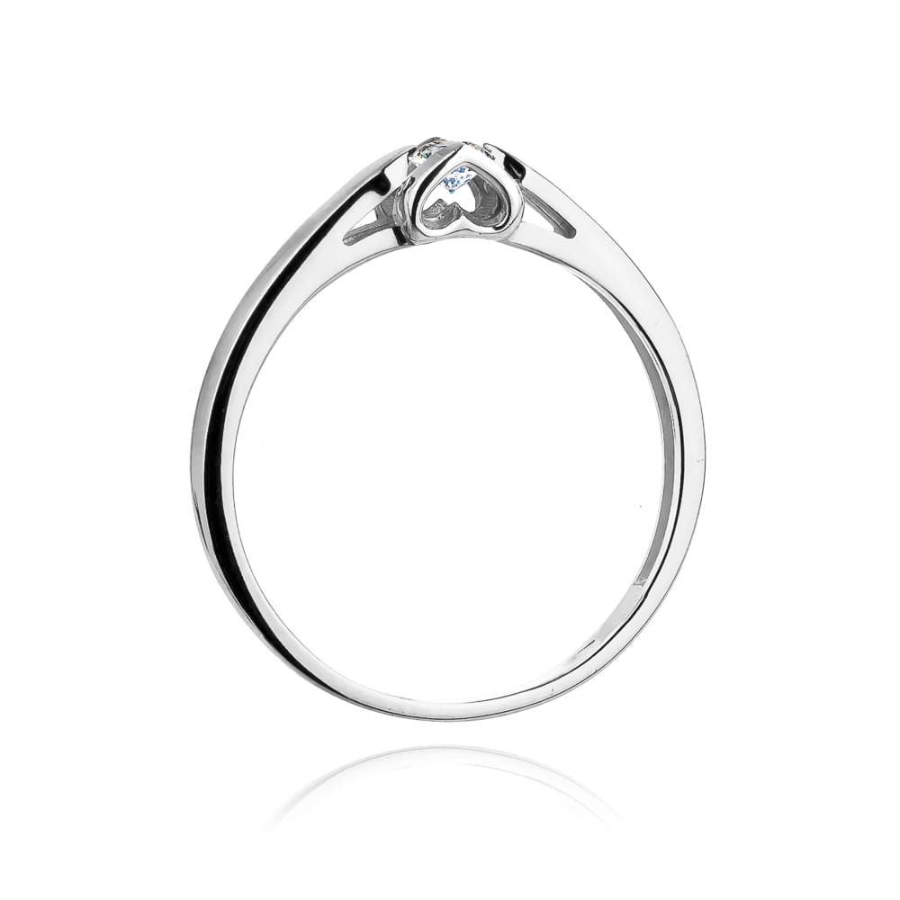 W320 Diamantový prsteň 0,30ct biele zlato Au 585/1000 - 2