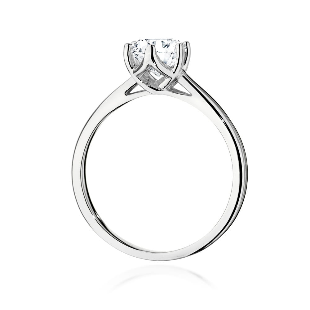 W540 Diamantový prsteň 1,00ct biele zlato Au 585/1000 - 2
