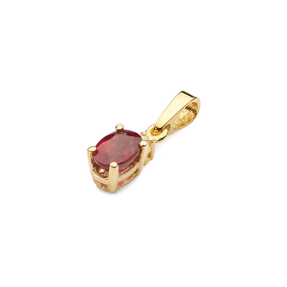 Z001 Ruby prívesok 0.60ct žlté zlato Au 585/1000 - 1