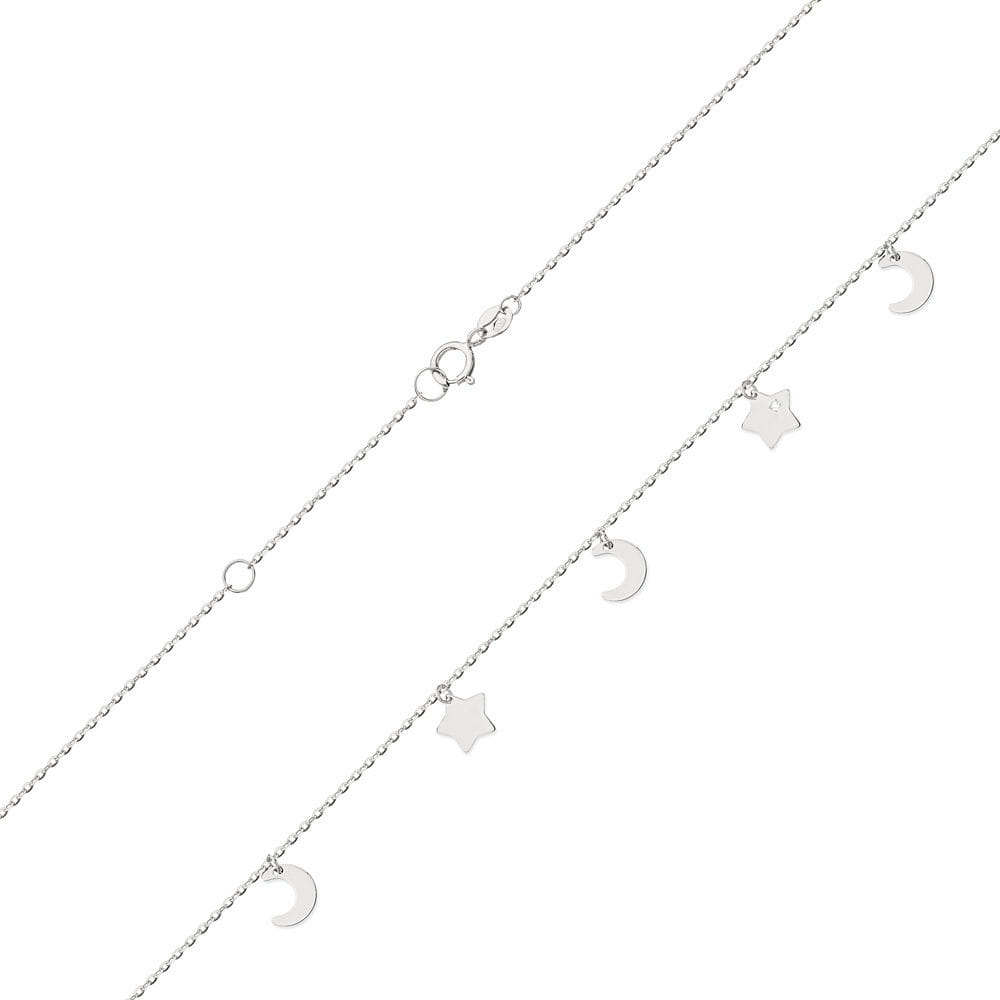 C036 náhrdelník s diamantmi biele zlato Au 585/1000 - 1