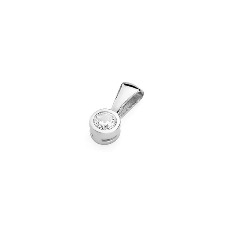 Z224 Diamantový prívesok 0.20ct biele zlato Au 585/1000 - 1