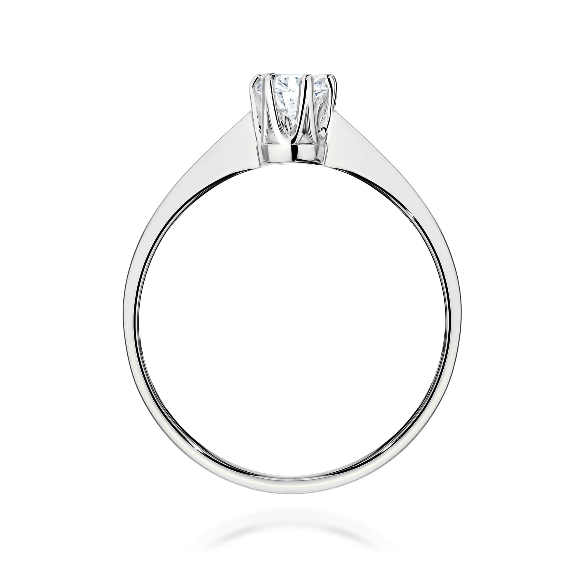 Prsteň W0220 Laboratory Diamond 0,20ct biele zlato Au 585/1000 - 2