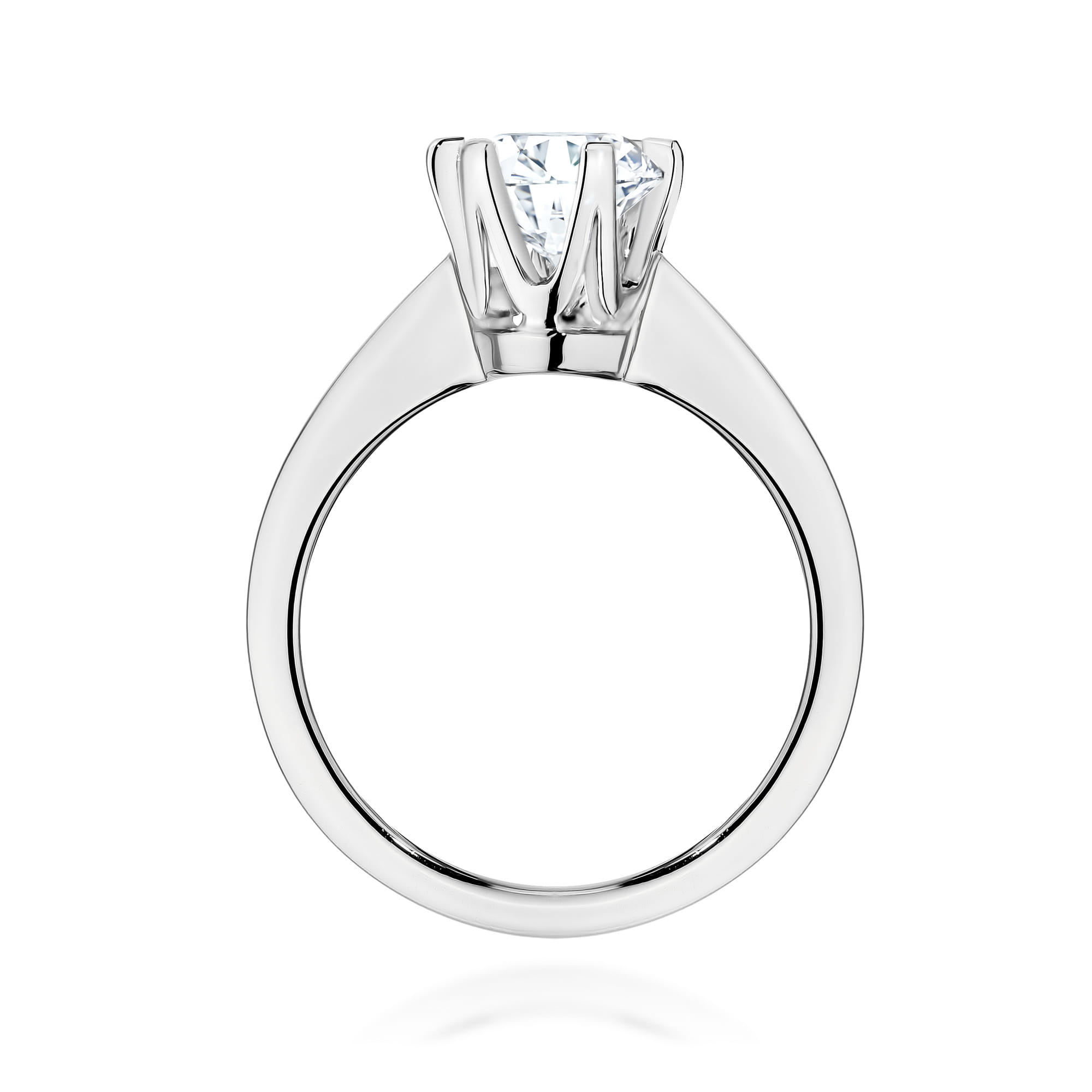 Prsteň W0220 Laboratory Diamond 1,00ct biele zlato Au 585/1000 - 2