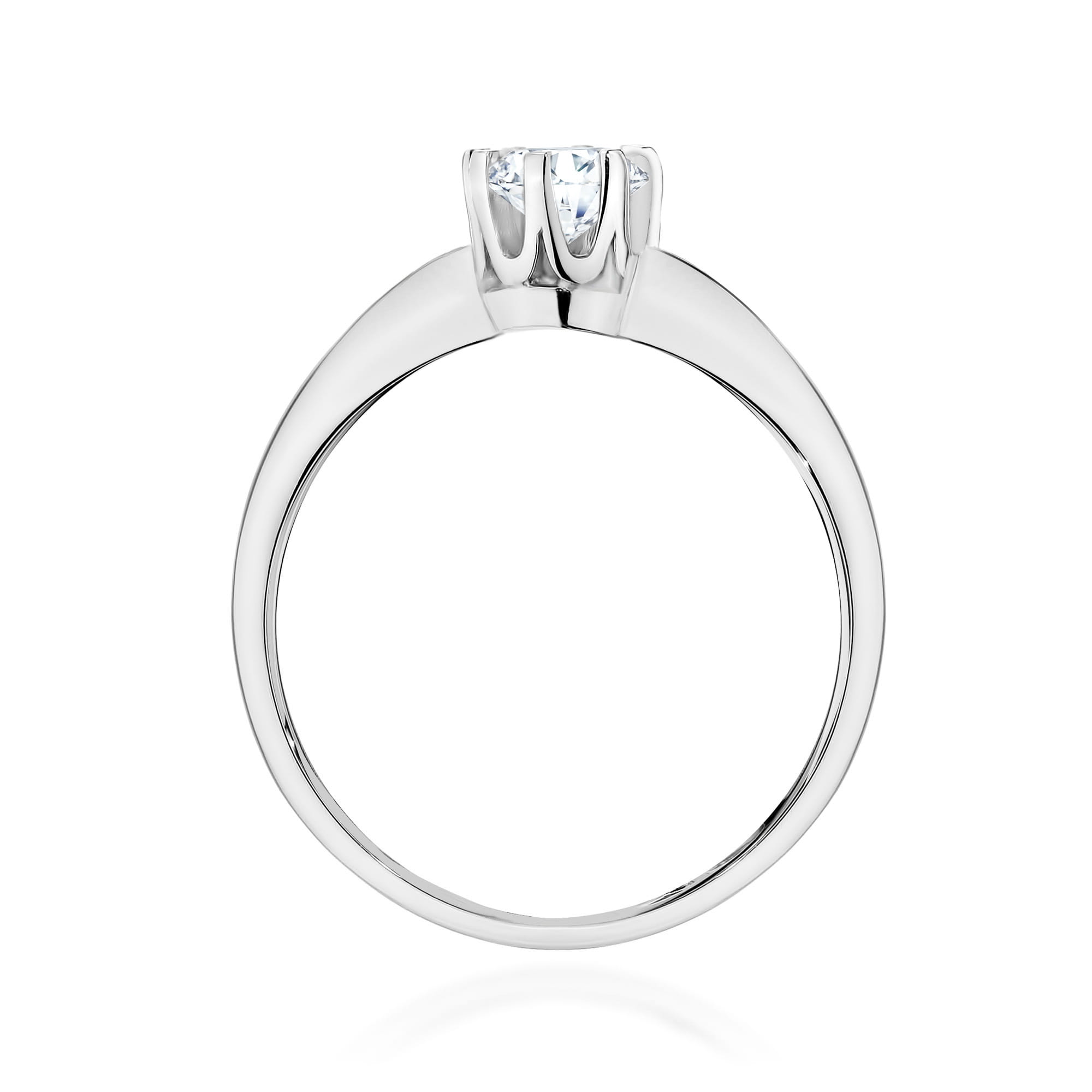 Prsteň W0228 Laboratórny diamant 0,30ct biele zlato Au 585/1000 - 2