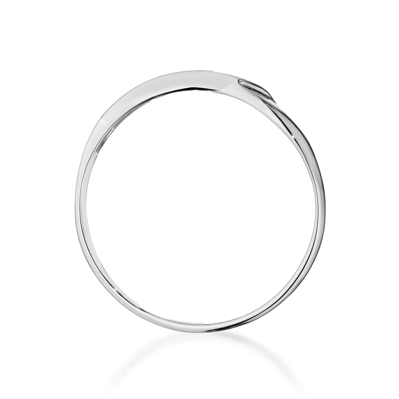 Prsteň W0609 Diamant 0,04ct biele zlato Au 585/1000 - 2