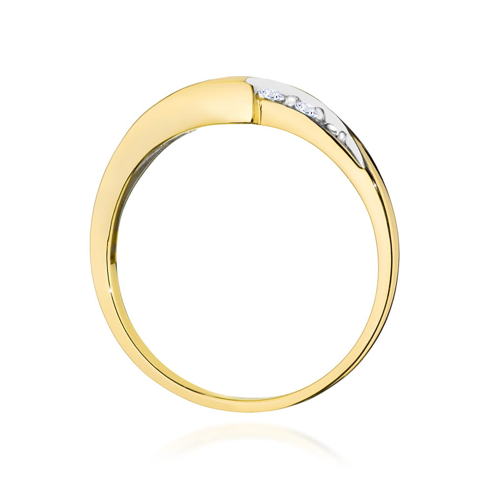 Prsteň W0618 Ruby 0,30ct žlté zlato Au 585/1000 - 2