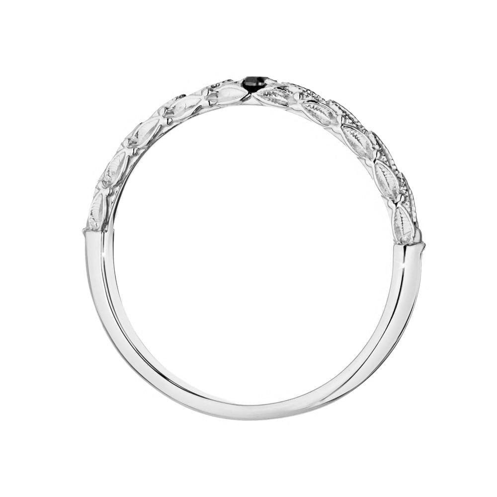 Prsteň W0633 Black Diamond 0,03ct biele zlato Au 585/1000 - 2