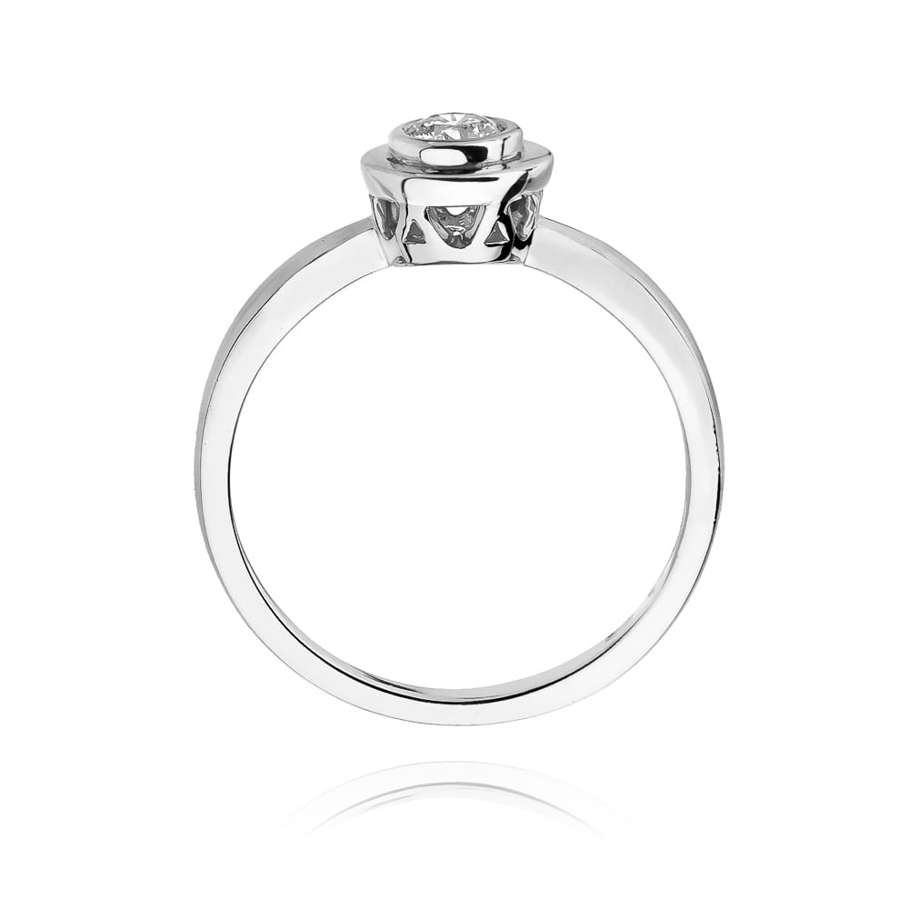 W294 Diamantový prsteň 0,30ct biele zlato Au 585/1000 - 2
