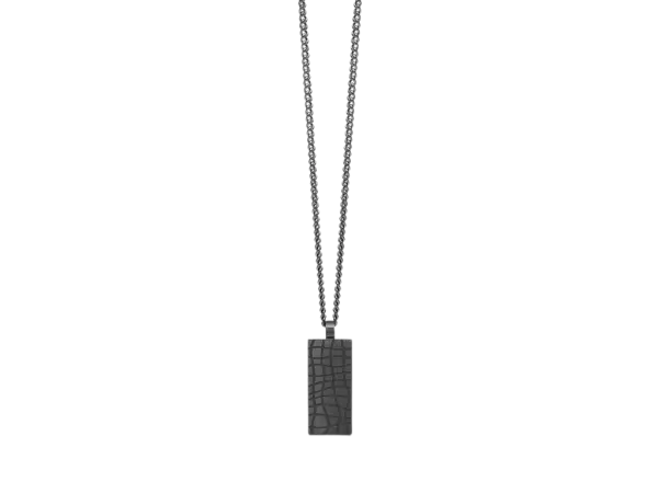 Oceľový náhrdelník AAGAARD s príveskom sieť 330758