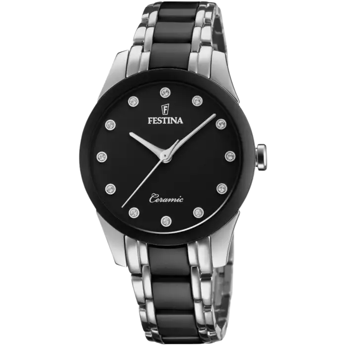 Trendy dámske náramkové hodinky FESTINA 20499/3 CERAMIC