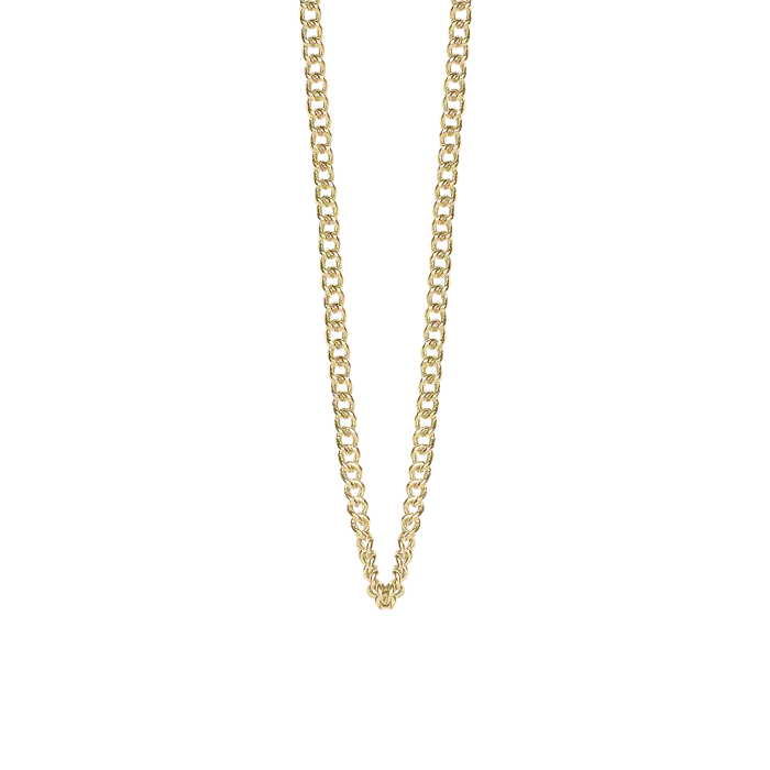 Pozlátený Strieborný náhrdelník Christina 40+15cm