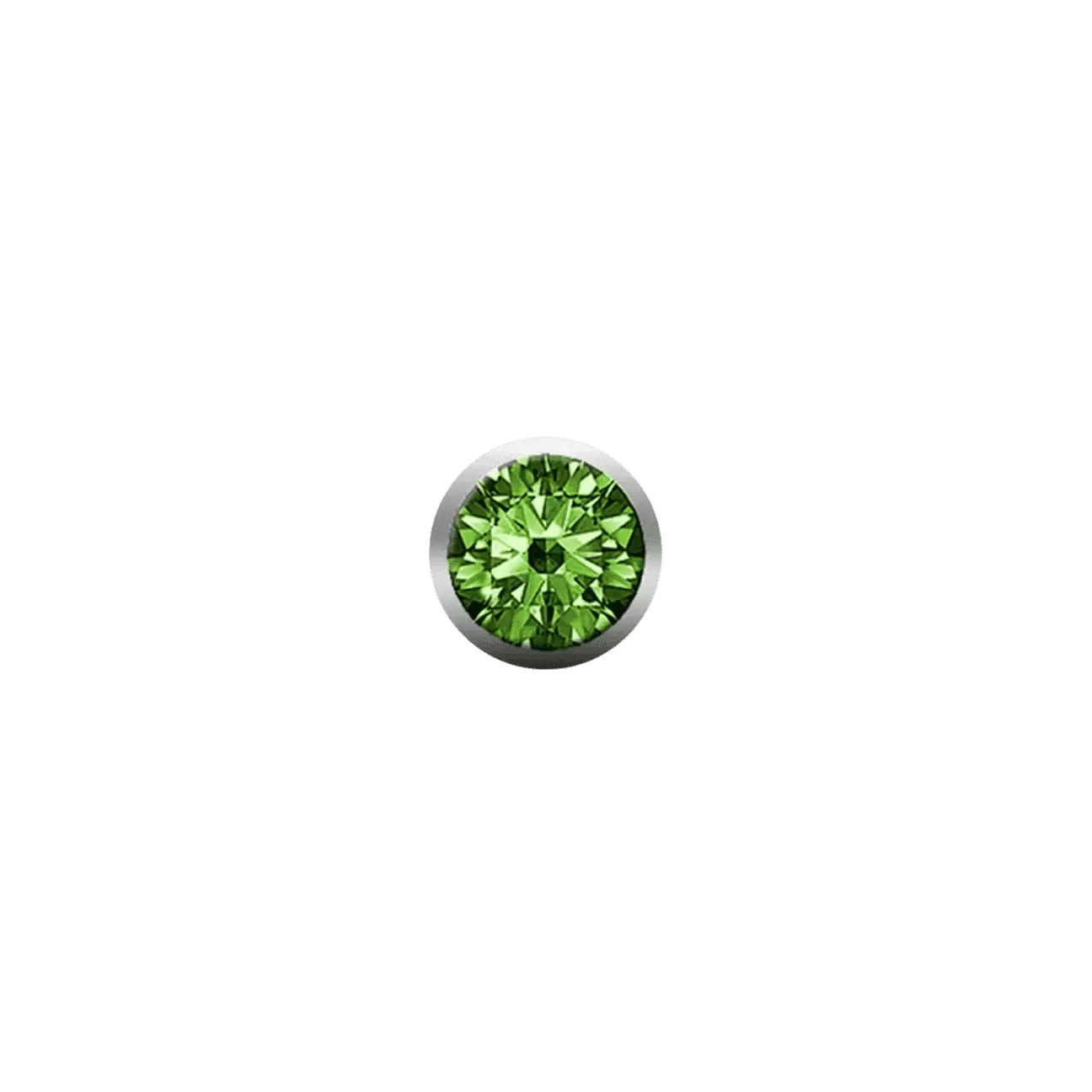 Zelený Granát Tsavorite do hodiniek Christina Collect