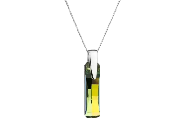 Skvostný strieborný náhrdelník Preciosa Shining Strip 6723 97 marea
