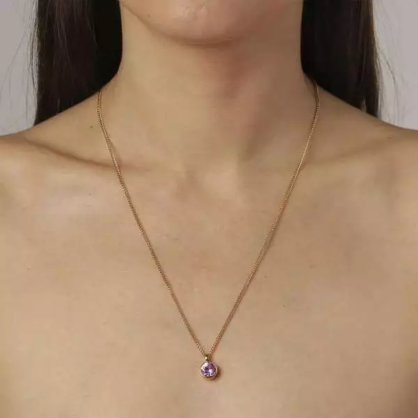 DYRBERG/KERN náhrdelník Ette SG Light Rose 380024 - 2