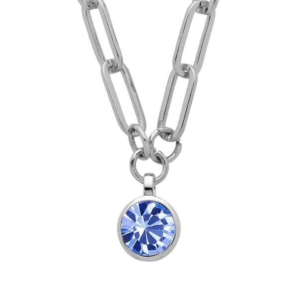 DYRBERG/KERN náhrdelník LISANNA SS LIGHT BLUE 420061