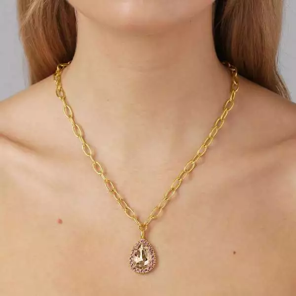 DYRBERG/KERN náhrdelník METTA SG GOLDEN 440104 - 2