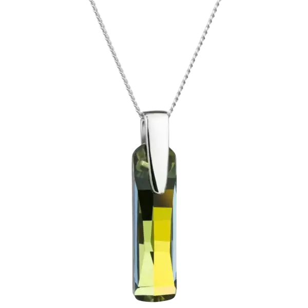 Skvostný strieborný náhrdelník Preciosa Shining Strip 6723 97 marea