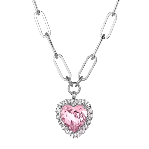 DYRBERG/KERN náhrdelník SIMONA SS LIGHT ROSE 420059