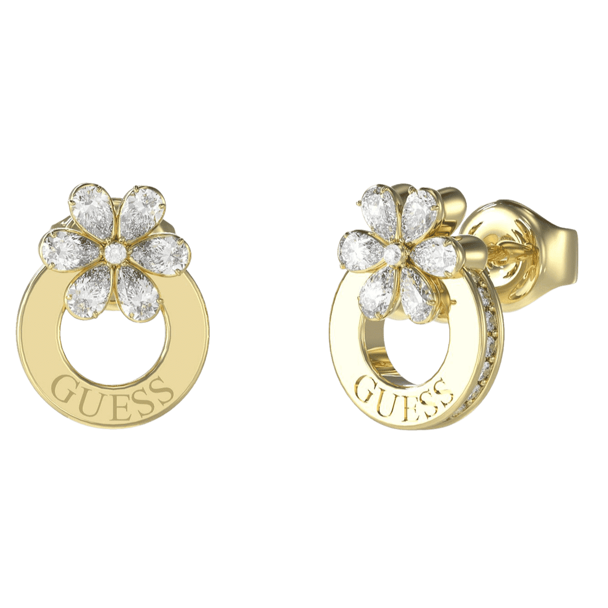 GUESS dámske náušnice chirurgická oceľ JUBE05108JWYGT/U-GOLD 2