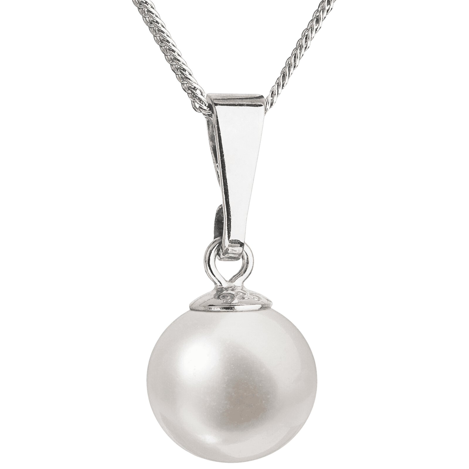 Perlový náhrdelník s retiazkou z pravých riečnych perál PAVONA 22008.1 2