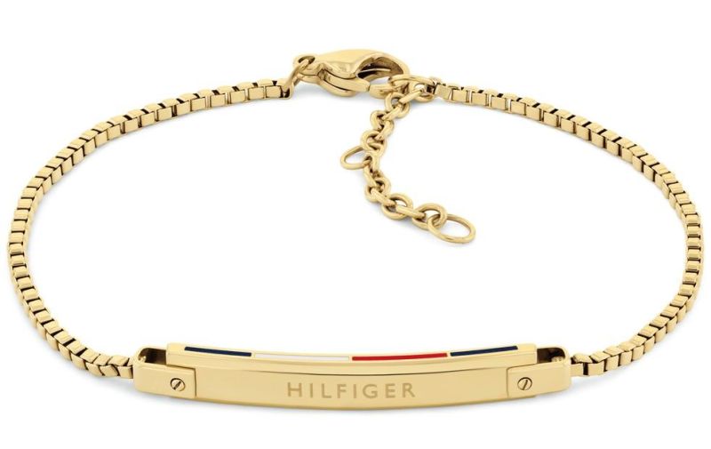 TOMMY HILFIGER dámsky pozlátený náramok Signature 2780953 2
