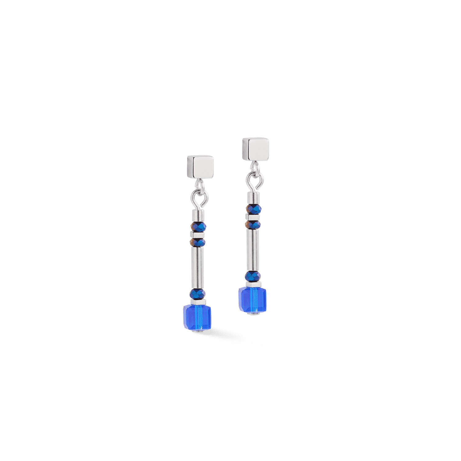 COEUR DE LION dámske náušnice Minimalistic Sparkling blue 5027210700 2