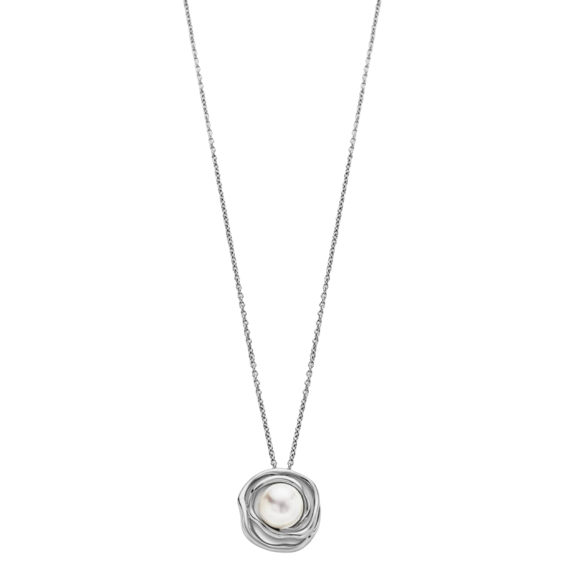 LOTUS dámsky oceľový náhrdelník s perlou STYLE LS1855-1/1 2