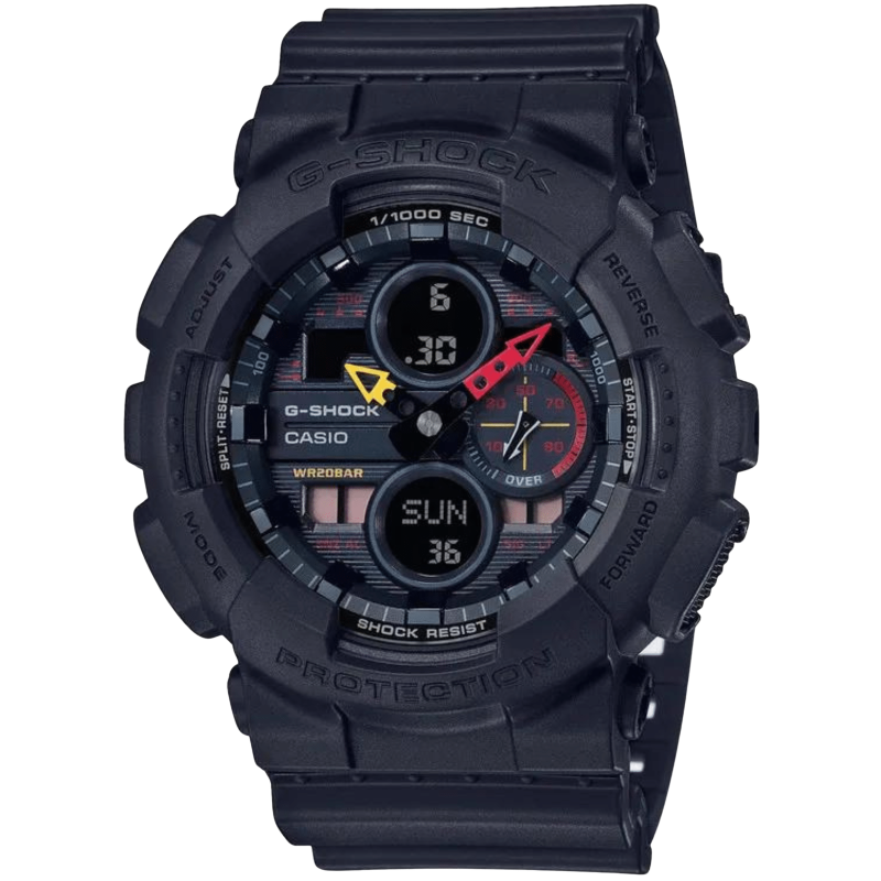 Hodinky Casio G-Shock Original GA-140BMC-1AER Black x Neon 