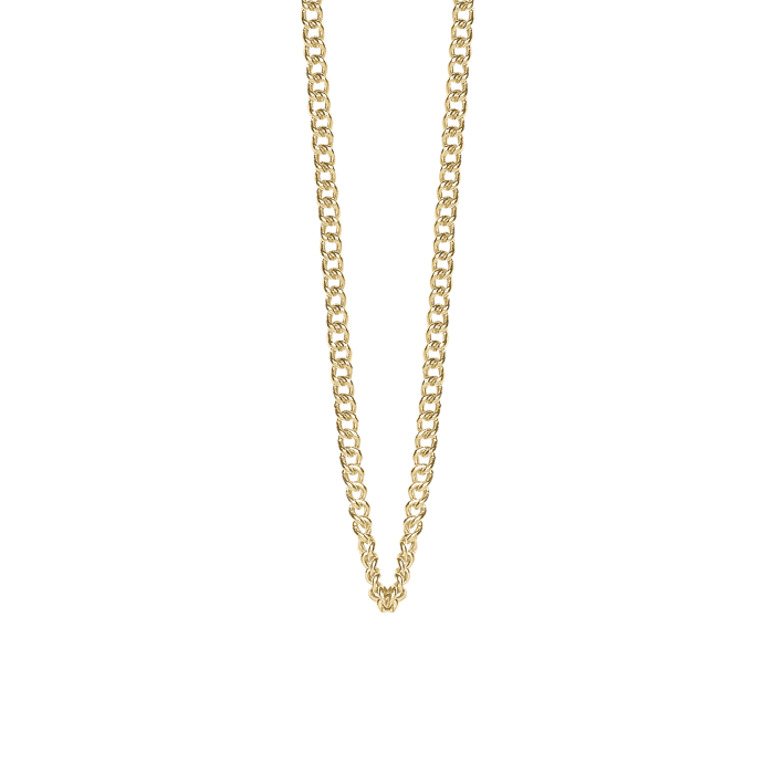 Pozlátený Strieborný náhrdelník Christina 40+15cm 2