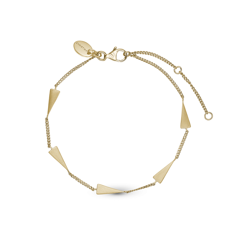 Náramok - Peak bracelet, goldpl silver 2