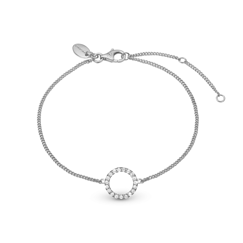 Náramok - Sparkling Circle armbånd 2