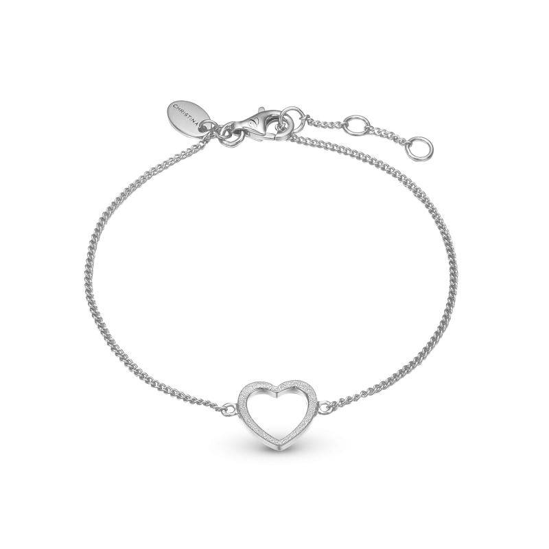 Náramok - Magic Heart, silver 2