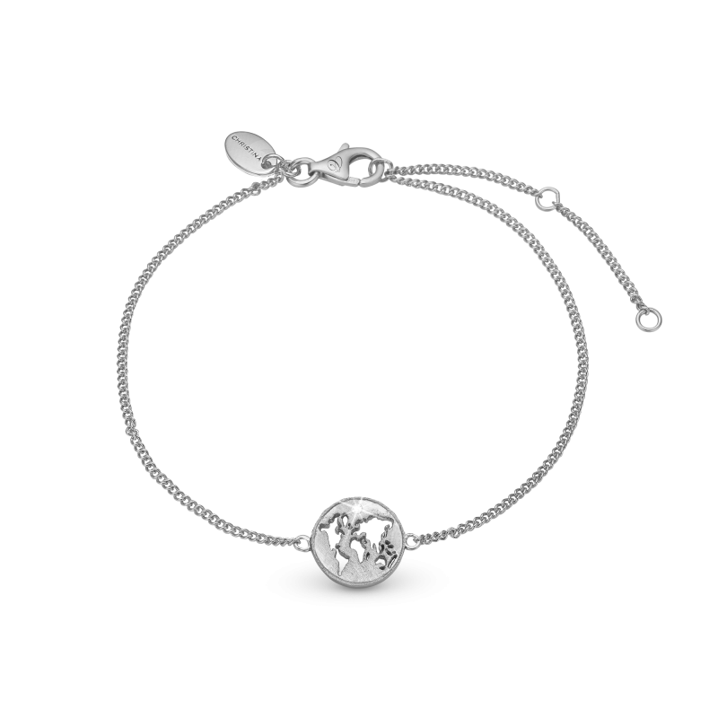 Náramok - The World, silver 2