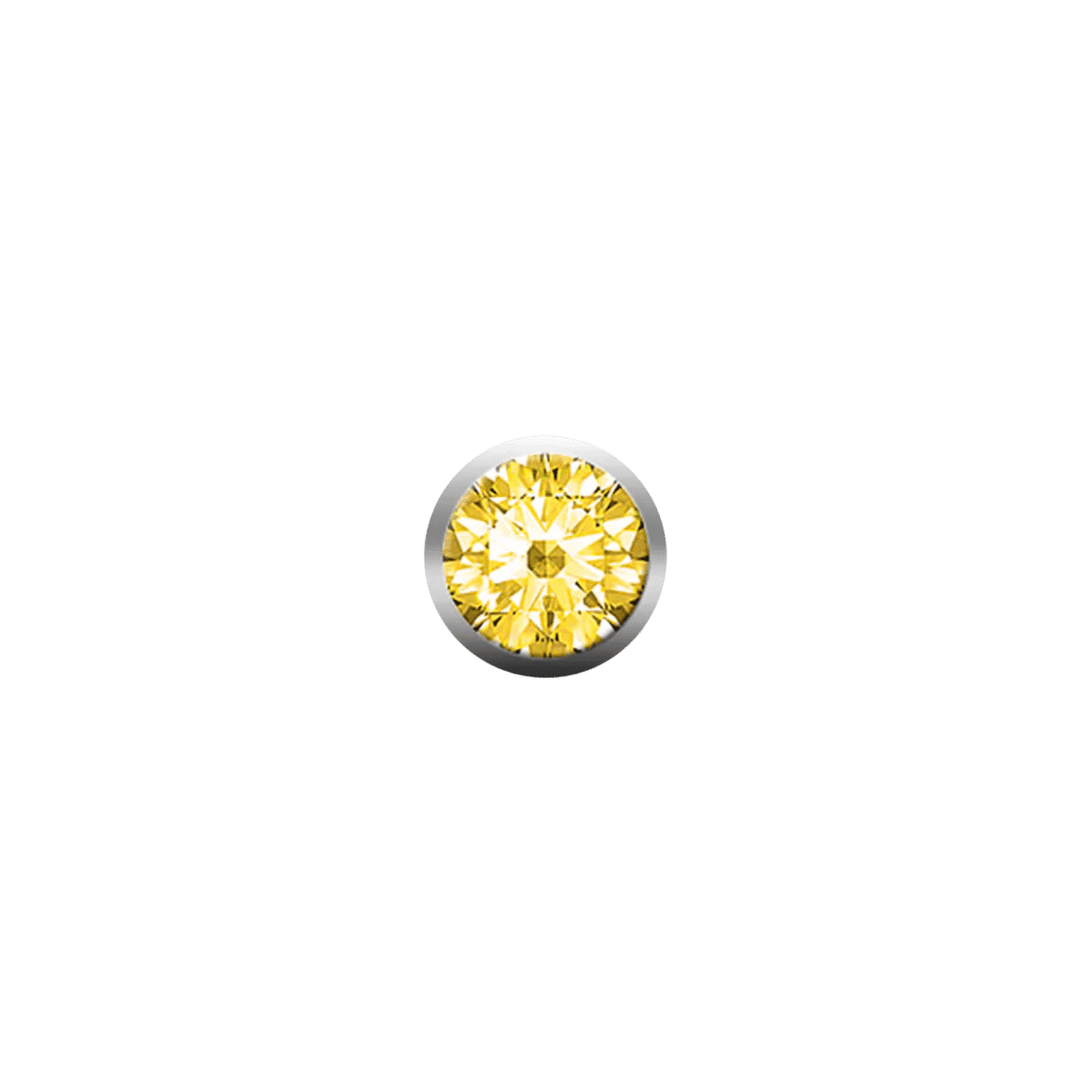 Žltý Zafír do hodiniek Christina Collect 2