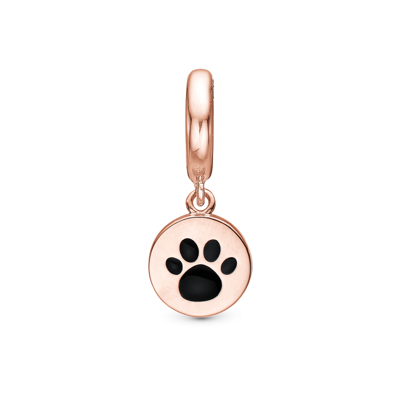 Korálik na Classic náramky - My Pet charm rosa forgyldt 2