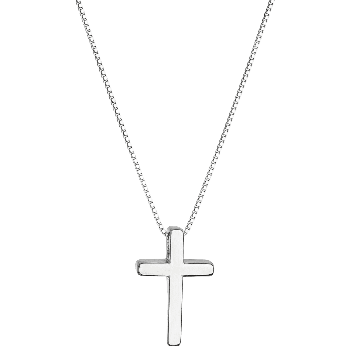 Strieborný náhrdelník s príveskom krížik Evolution 3.0g 62005 2