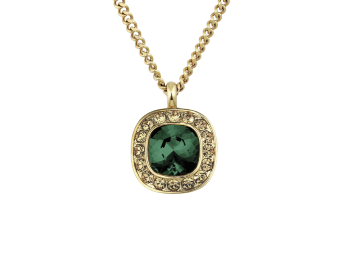 DYRBERG/KERN náhrdelník KELLY Emerald 370005 2