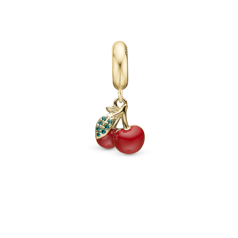 Korálik na Slim náramky - Happy Cherries 2
