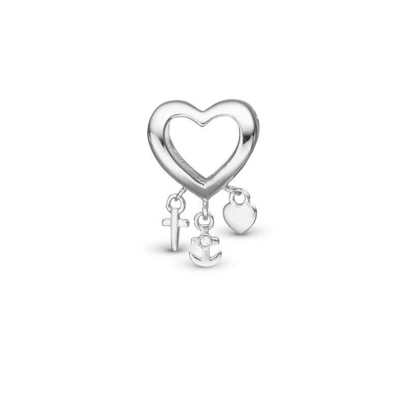 Korálik na Slim náramky - My Faith, Hope & Love 2