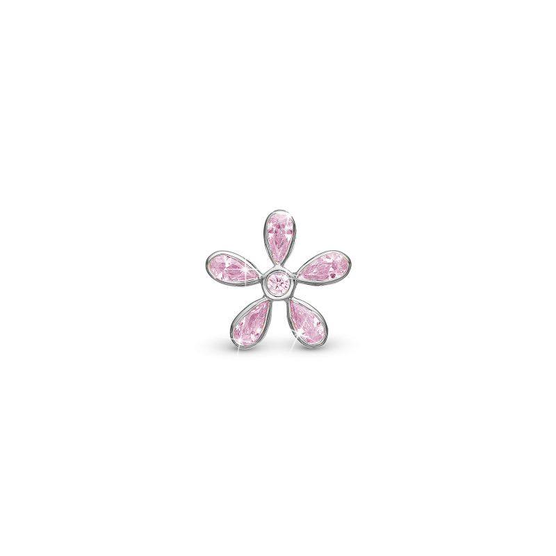 Korálik na Slim náramky - Magical pink Flower 2