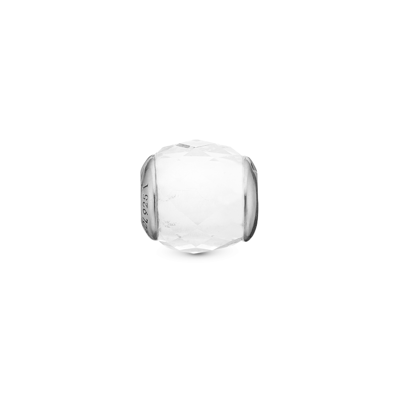 Korálik na Slim náramky - Precious Crystal, silver 2
